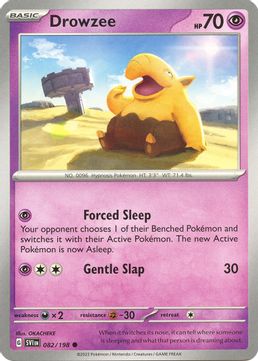Drowzee - 082/198-Kantocards
