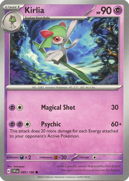 Kirlia - 085/198 Reverse Holo-Kantocards