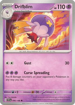 Drifblim - 090/198 Reverse Holo-Kantocards