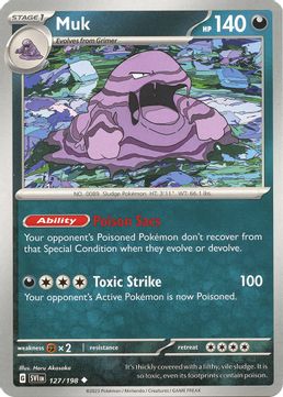 Muk - 127/198 Reverse Holo-Kantocards