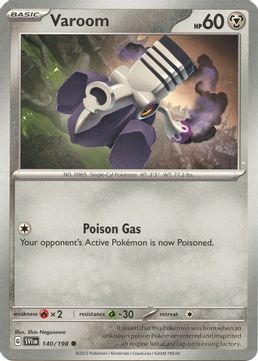 Varoom - 140/198 Reverse Holo-Kantocards