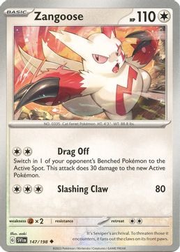 Zangoose - 147/198-Kantocards