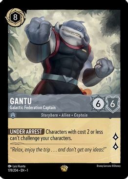 Gantu - Galactic Federation Captain - 178/204 - Legendary-Kantocards