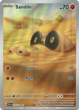 Sandile - 216/198 - Illustration Rare-Kantocards