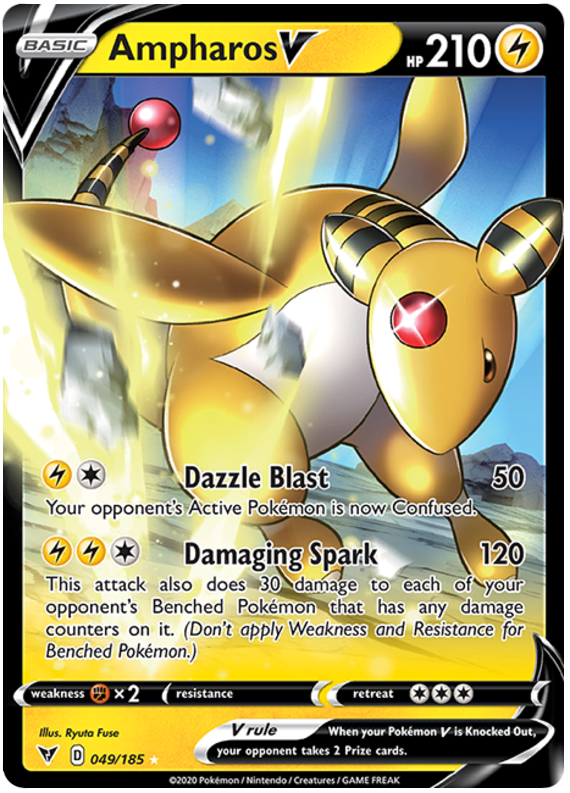 Ampharos V 049/185-Kantocards