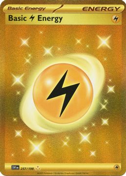 Basic Lightning Energy - 257/198 - Hyper Rare-Kantocards
