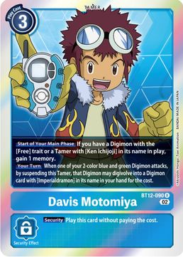 Davis Motomiya BT12-090 R-Kantocards