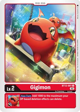 Gigimon BT12-001 U-Kantocards