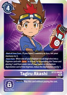 Tagiru Akashi BT12-096 R-Kantocards