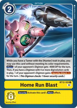 Home Run Blast BT12-103 C-Kantocards