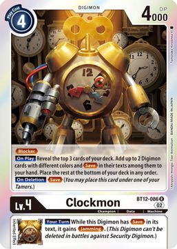 Clockmon BT12-086 R-Kantocards