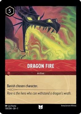 Dragon Fire - 130/204 - Uncommon - Cold Foil-Kantocards