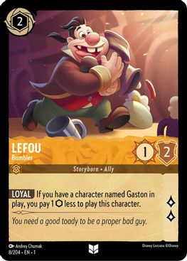 Lefou - Bumbler - Uncommon - 8/204-Kantocards