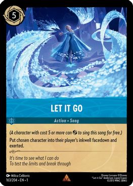 Let It Go - 163/204 - Rare-Kantocards