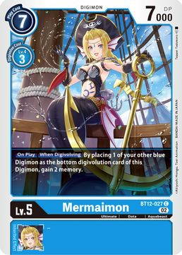Mermaimon BT12-027 C-Kantocards