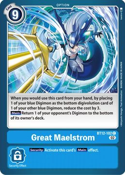 Great Maelstrom BT12-102 C-Kantocards