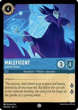 Maleficent - Sinister Visitor - 150/204 - Common-Kantocards