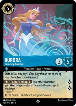 Aurora - Dreaming Guardian - 139/204 - Super Rare - Cold Foil-Kantocards