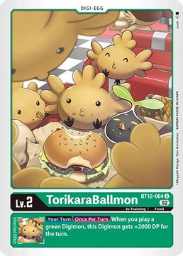 TorikaraBallmon BT12-004 U-Kantocards