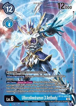 UlforceVeedramon (X Antibody) (Alternate Art) BT12-029 SR-Kantocards