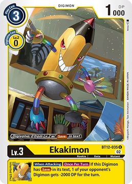 Ekakimon BT12-035 U-Kantocards