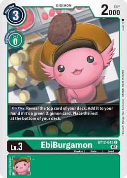 EbiBurgamon BT12-045 C-Kantocards