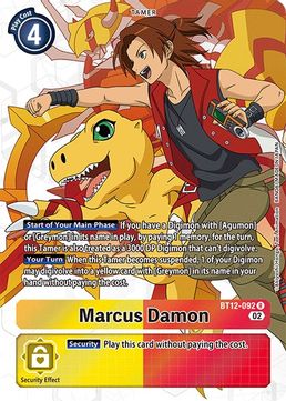 Marcus Damon (Alternate Art) BT12-092 R-Kantocards