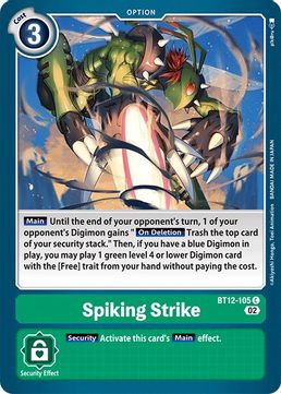 Spiking Strike BT12-105 C-Kantocards