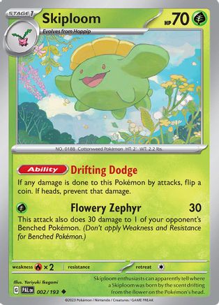 Skiploom 002/193 (Reverse)-Kantocards