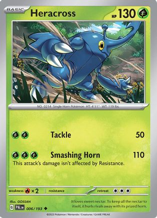 Heracross - 006/193 (Reverse Holo)-Kantocards