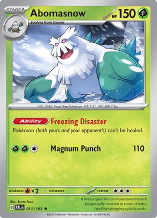Abomasnow - 011/193 (Holo)-Kantocards