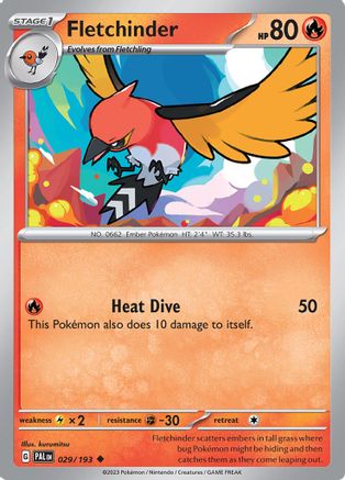 Fletchinder - 029/193 (Reverse Holo)-Kantocards