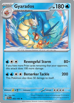 Gyarados - 043/193 - (Holo)-Kantocards
