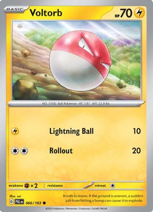 Voltorb - 066/193 (Reverse Holo)-Kantocards