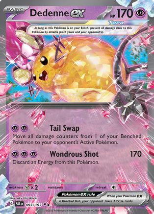 Dedenne ex - 093/193 - Double Rare-Kantocards