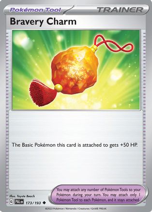 Bravery Charm - 173/193-Kantocards