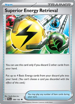 Superior Energy Retrieval - 189/193 (Reverse Holo)-Kantocards