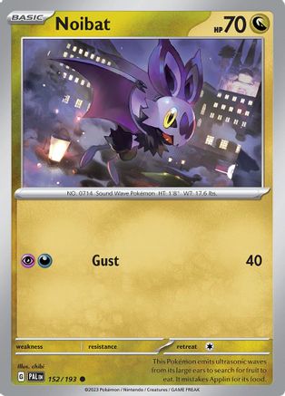 Noibat - 152/193 (Reverse Holo)-Kantocards