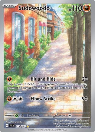 Sudowoodo - 219/193 - Illustration Rare-Kantocards