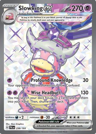 Slowking ex - 238/193 - Ultra Rare-Kantocards