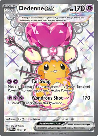Dedenne ex - 239/193 - Ultra Rare-Kantocards