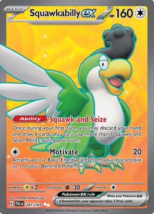 Squawkabilly ex - 247/193 - Ultra Rare-Kantocards