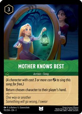 Mother Knows Best - 95/204 - Uncommon-Kantocards