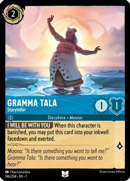 Gramma Tala - Storyteller - 146/204 - Uncommon - Cold Foil-Kantocards