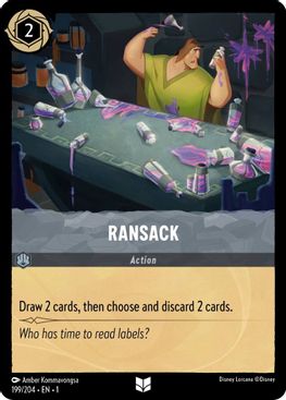 Ransack - 199/204 - Uncommon - Cold Foil-Kantocards