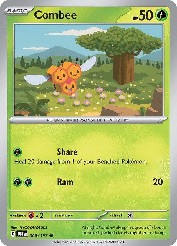 Combee 008/197 - Common-Kantocards