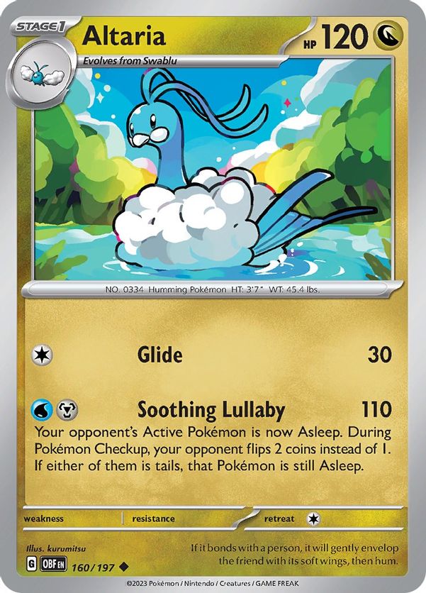 Altaria 160/197 - Uncommon-Kantocards