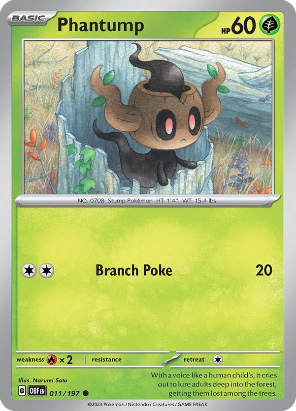 Phantump 011/197 - Common-Kantocards