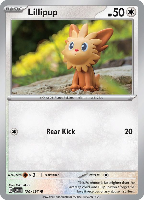 Lilipup 170/197 - Common-Kantocards
