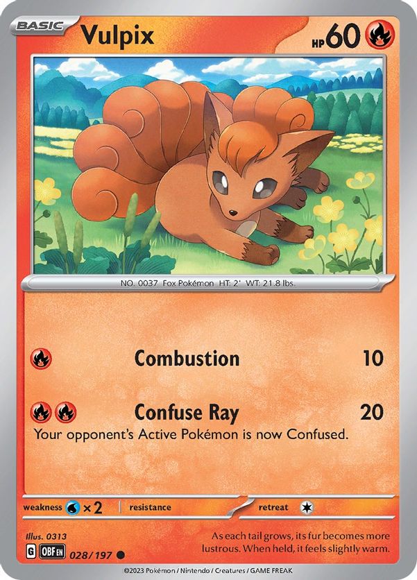 Vulpix 028/197 - Common-Kantocards